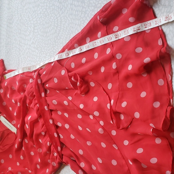 Francesca's Mi Ami Red and White Polka-dot Dress Size XXS - NWT - Picture 9 of 12